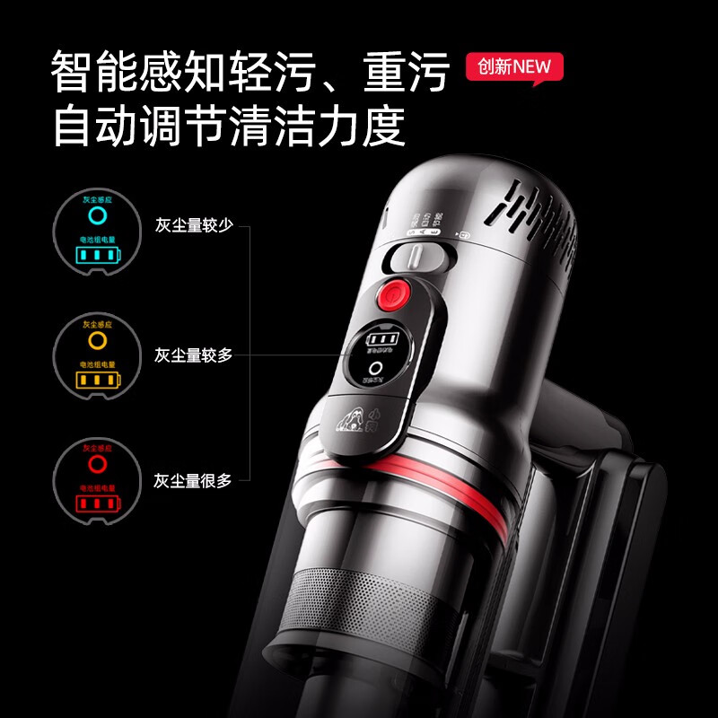 小狗无线吸尘器除螨家用手持大吸力宠物家庭适用T12Pro噪音大吗？