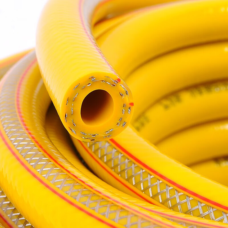 弘工 煤气管软管钢丝加厚防爆燃气管 天然气管 液化气管灶具软管 5层