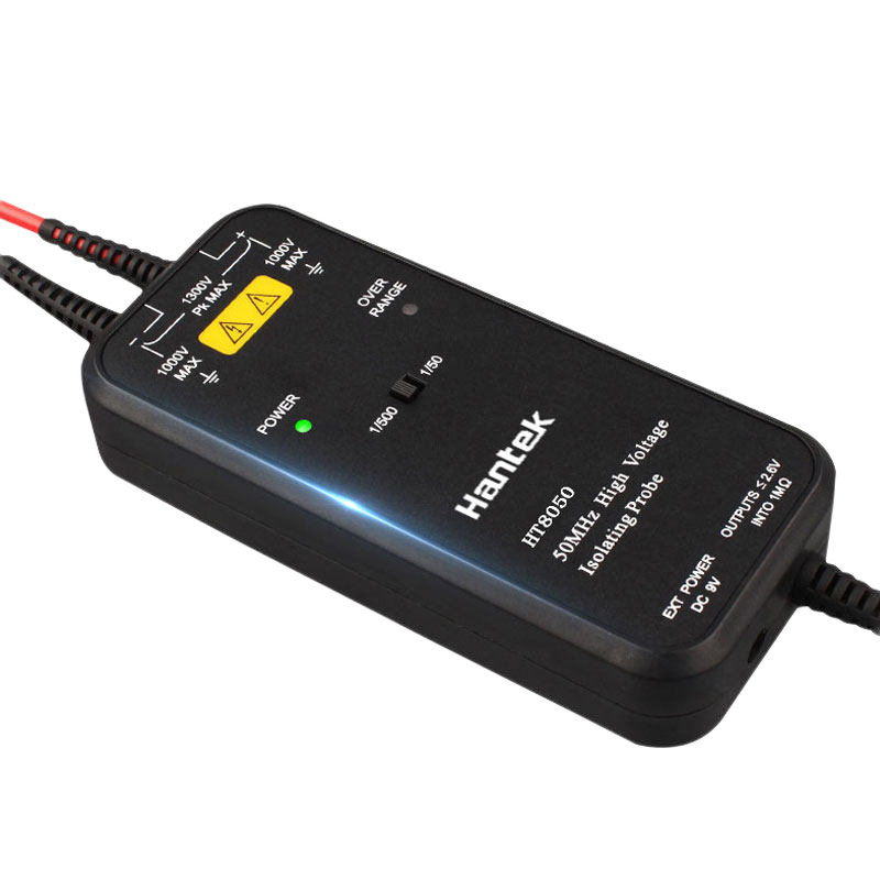 漢泰克高壓探頭HT8050/HT8100示波器高壓拆分50/100MHZ示波器隔離探頭 HT8100（100MHz）