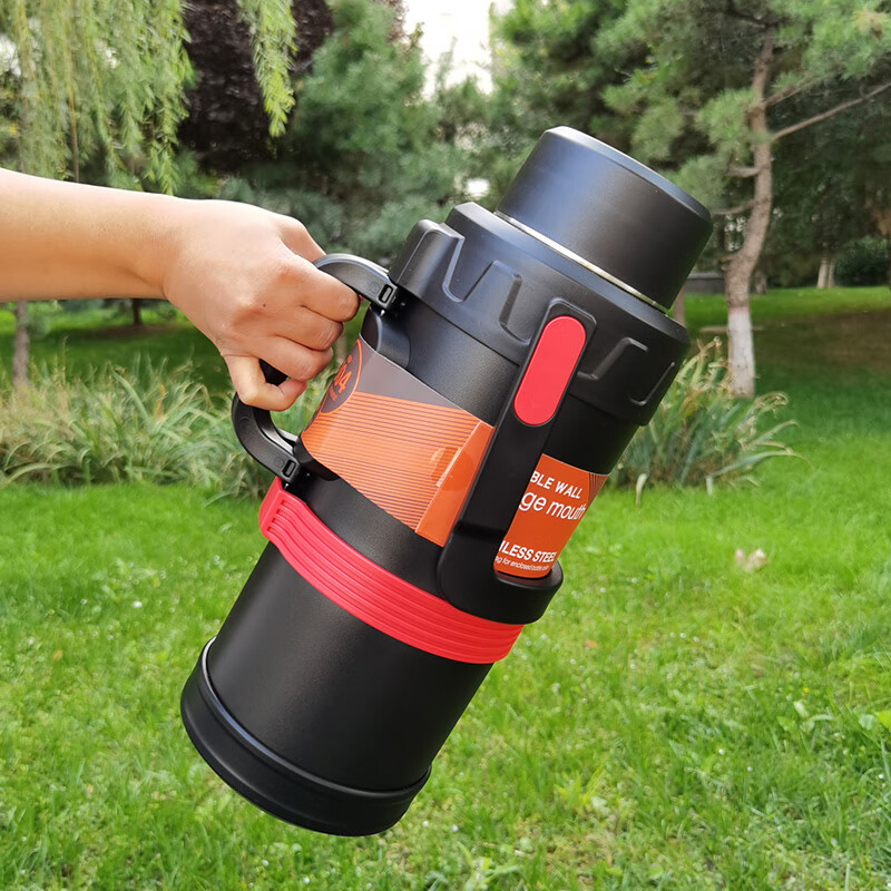 超大容量户外保温热水大容量便携旅行车用水5升大保温杯304不锈钢暖