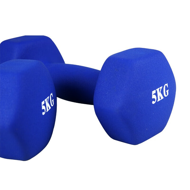 诚悦运动健身器材磨砂浸塑哑铃10公斤CY-102蓝色哑铃内容是什么材质的？
