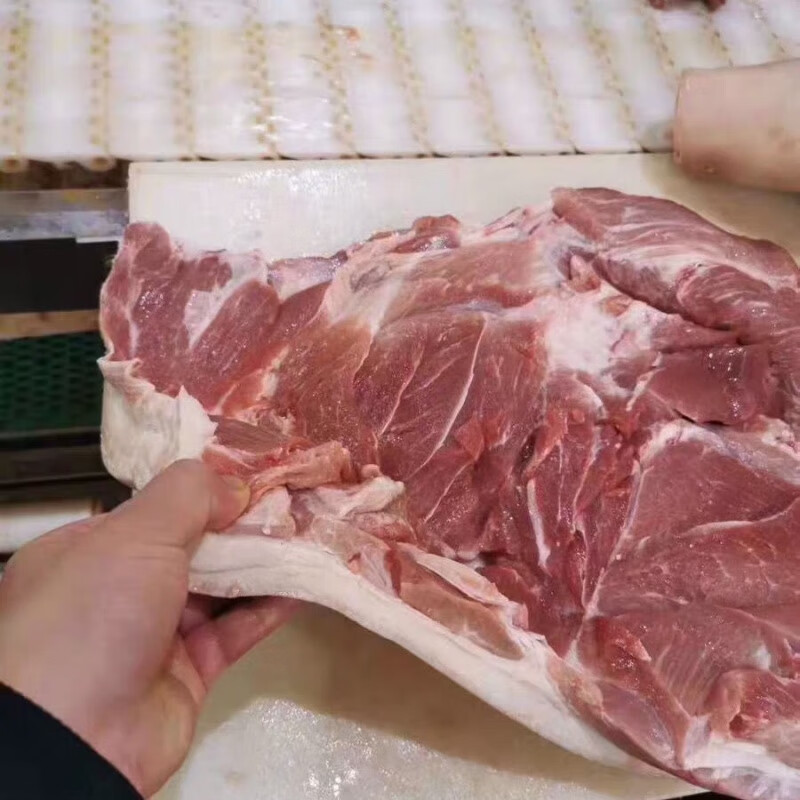 猪后上肉 冷冻新鲜带皮猪腿肉 五花肉 20斤 生猪肉 北京辽宁四川云南