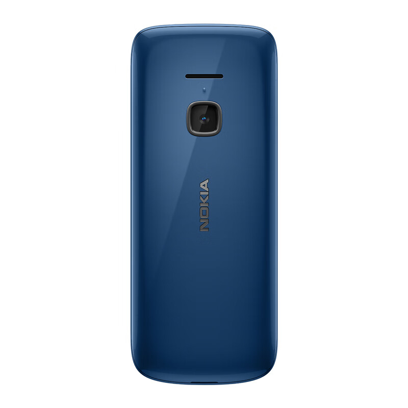 诺基亚 NOKIA 225 4G支付版 移动联通电信三网4G 蓝色 直板按键 双卡双待 备用功能机 老人老年手机 学生机
