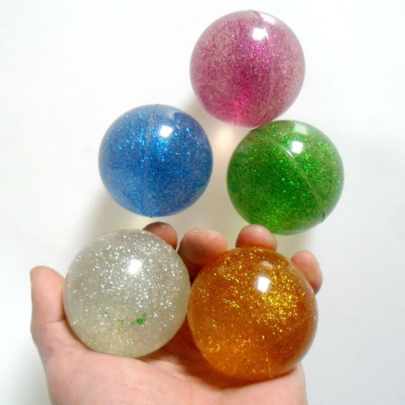 一号龙珠弹力球 80后童年怀旧玩具实心弹力球大号橡皮弹跳球扭蛋橡胶