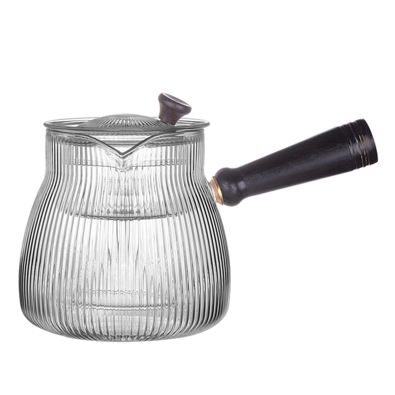 【价格走势】76品牌台湾电陶炉煮茶器喷淋式家用茶具侧把玻璃泡茶蒸茶壶套装|茶壶行情价格走势图