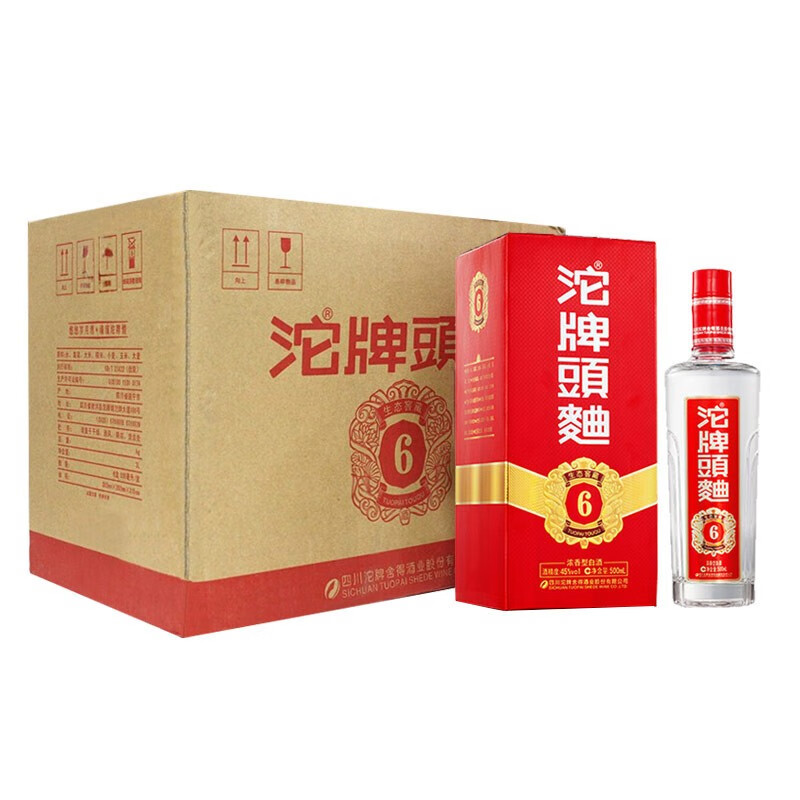 沱牌舍得 沱牌酒 沱牌头曲45度 500ml*6瓶 整箱装浓香型白酒 生态窖藏6怎么样,好用不?