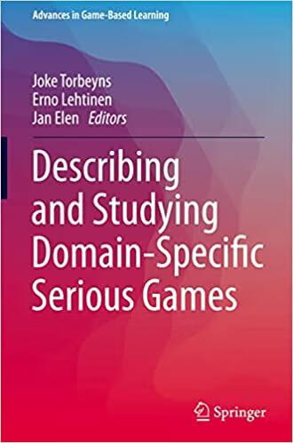 预订 describing and studying domain-specific serious games