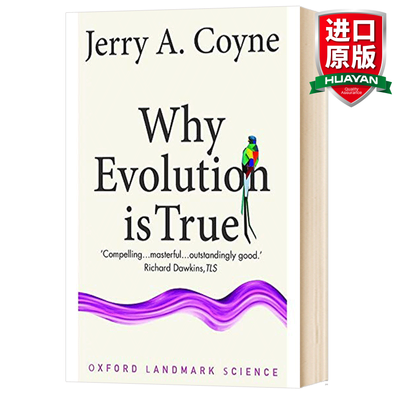 英文原版 为什么要相信达尔文 Why Evolution is True 牛津科学里程碑系列 全英文版