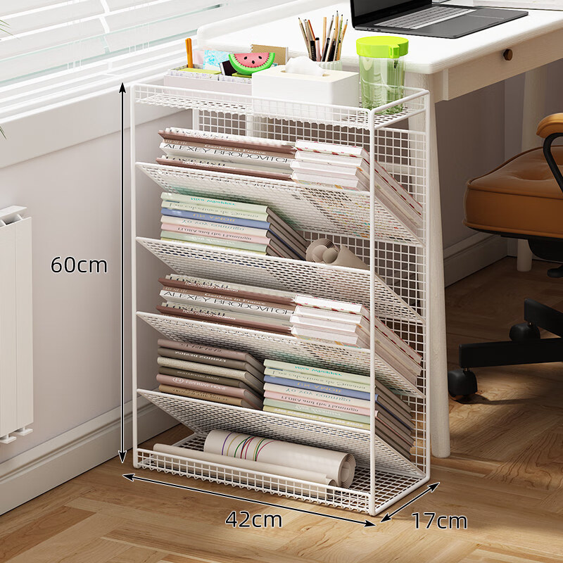 宜家(ikea)儿童书柜绘本架商场同款书桌旁小书架落地置物架课桌边简易