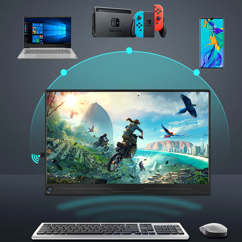 英特盒 Intehill 17 3英寸144hz便携显示器电竞4k游戏机ps4 Ps5电脑扩展副屏15 6英寸ips 4k一线通60hz 皮套 虎窝购 英特盒 Intehill 17 3英寸144hz便携显示器电竞4k游戏机ps4 Ps5电脑扩展副屏15 6英寸ips 4k一线通60hz 皮套 虎窝购