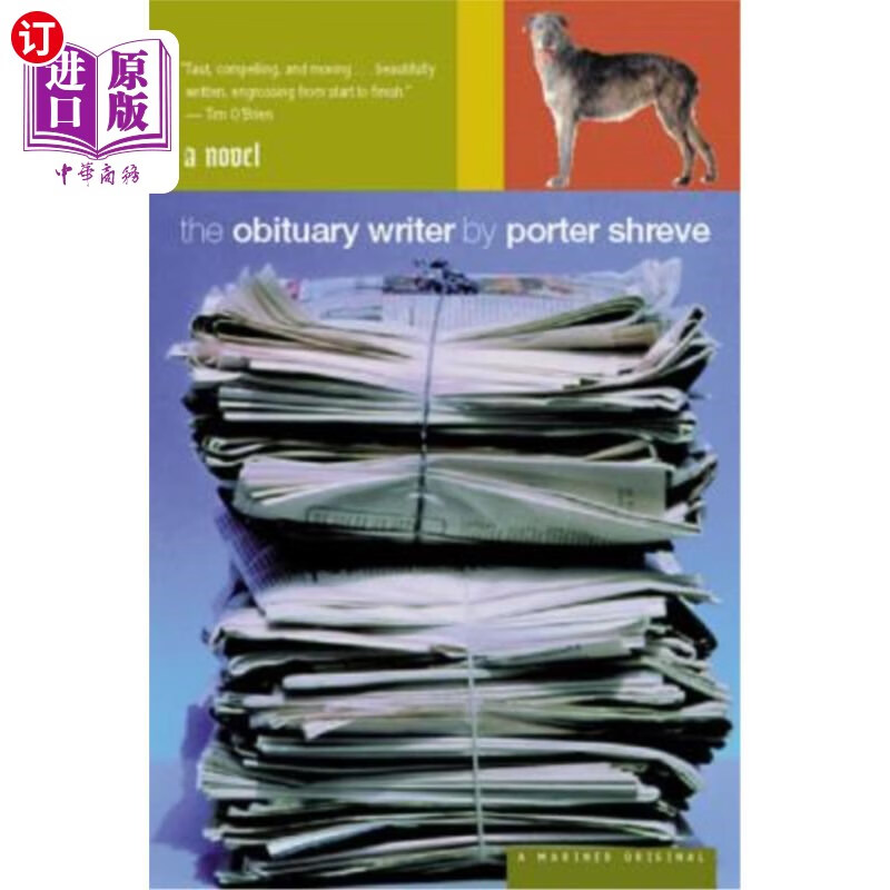 海外直订the obituary writer 讣闻作家