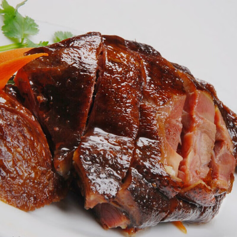 虎钢馋安昌酱鸭绍兴特产安昌古镇酱老鸭杭州酱鸭整只呆婆鸭生酱腊板鸭