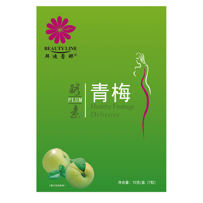拜迪蕾娜復(fù)合果蔬酵素粉青梅子酵素梅 酵素青梅蜜餞7袋/盒搭纖體梅男女通用 1盒裝