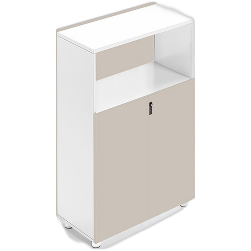 圣奥(sunon)办公家具储物文件柜办公桌背柜资料柜档案柜木质储物柜 白展示柜中柜