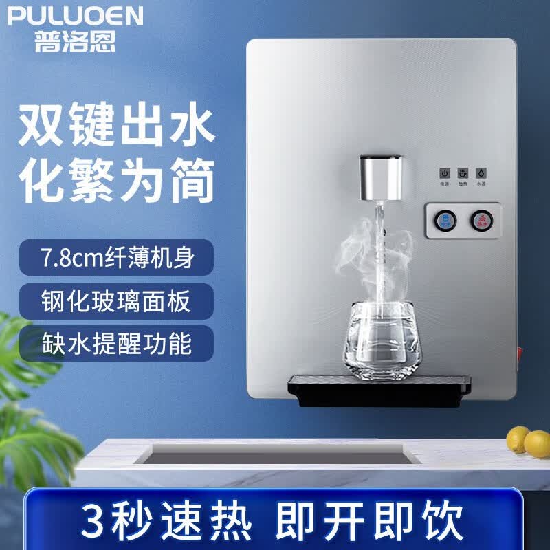 普洛恩(puluoen)即热壁挂式管线机 速热开水器 无热胆饮水机 接净水器