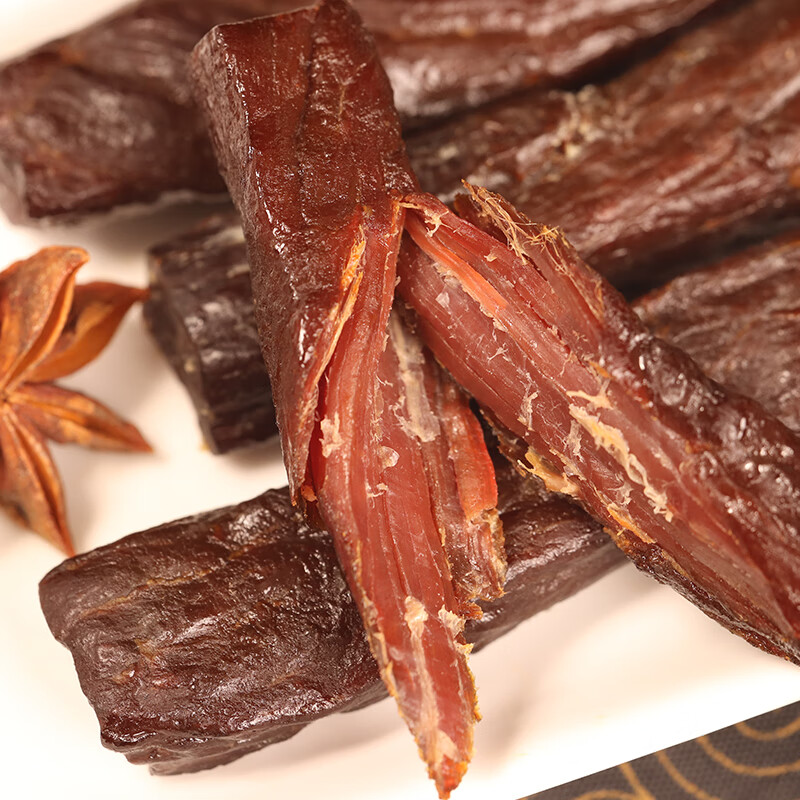 内蒙古牛肉干风干手撕正宗牛肉干500g*2份香辣零食特产小吃 香辣500g
