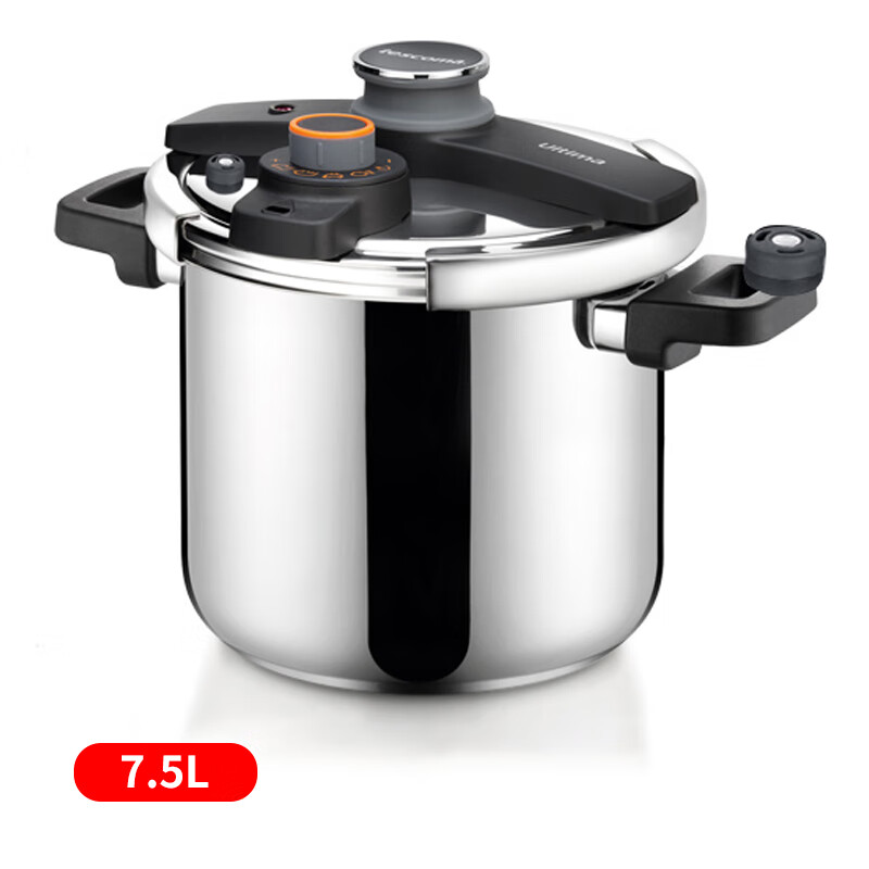 tescoma捷克进口 压力锅家用18-10不锈钢低分贝105kpa高压锅燃气电炉通用 高压锅(702767) 22cm 7.5L