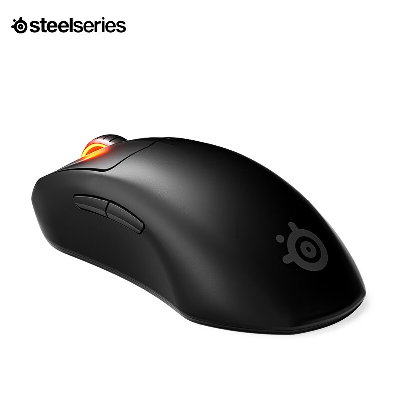 赛睿 (SteelSeries) Prime mini鼠标 无线/有线游戏鼠标 双模链接 TM电竞传感器 73g轻量化  黑色