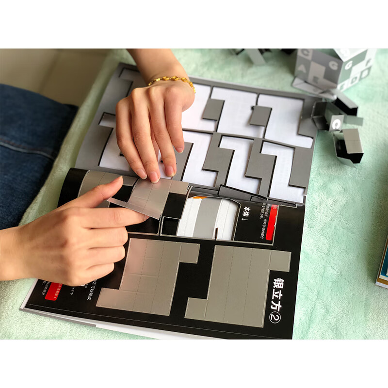 立体王面积王14册套装三维空间思维平面思维数学逻辑手工益智