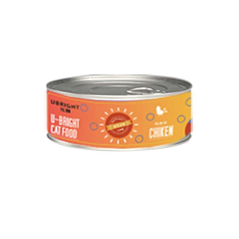 优朗（U－BRIGHT）宠物猫用主食罐头猫湿粮鸡肉味100g单罐装