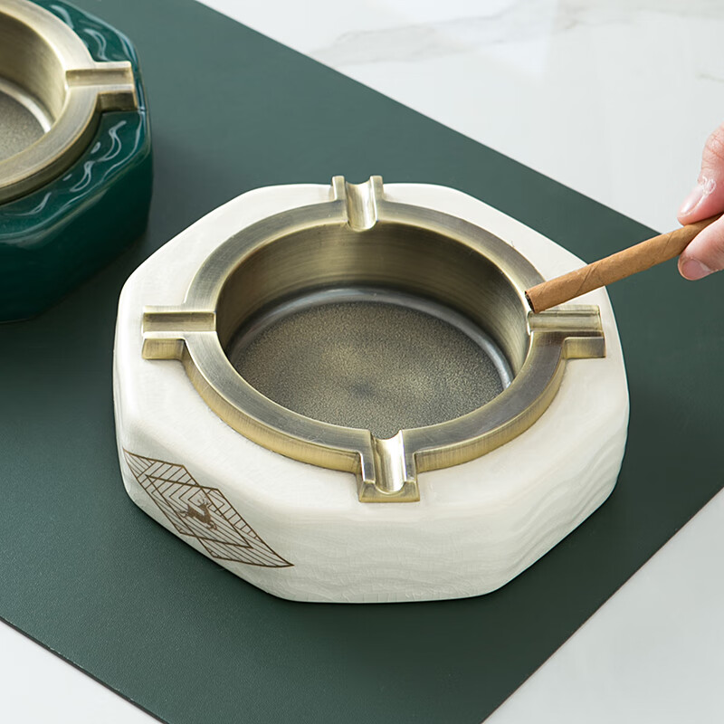 瓷梵客 北欧轻奢风陶瓷糖果盘干果盘零食盘水果盘三件套装创意家用