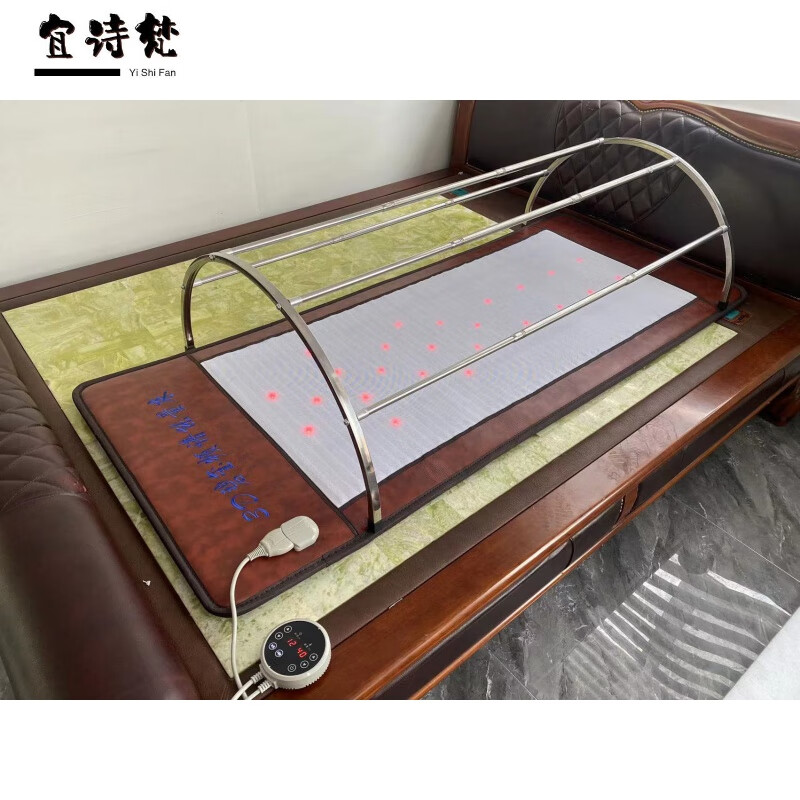 立体床垫炎帝生物频谱电热3d能仓热疗养生光子美容舱 碧玺能量床 汗蒸