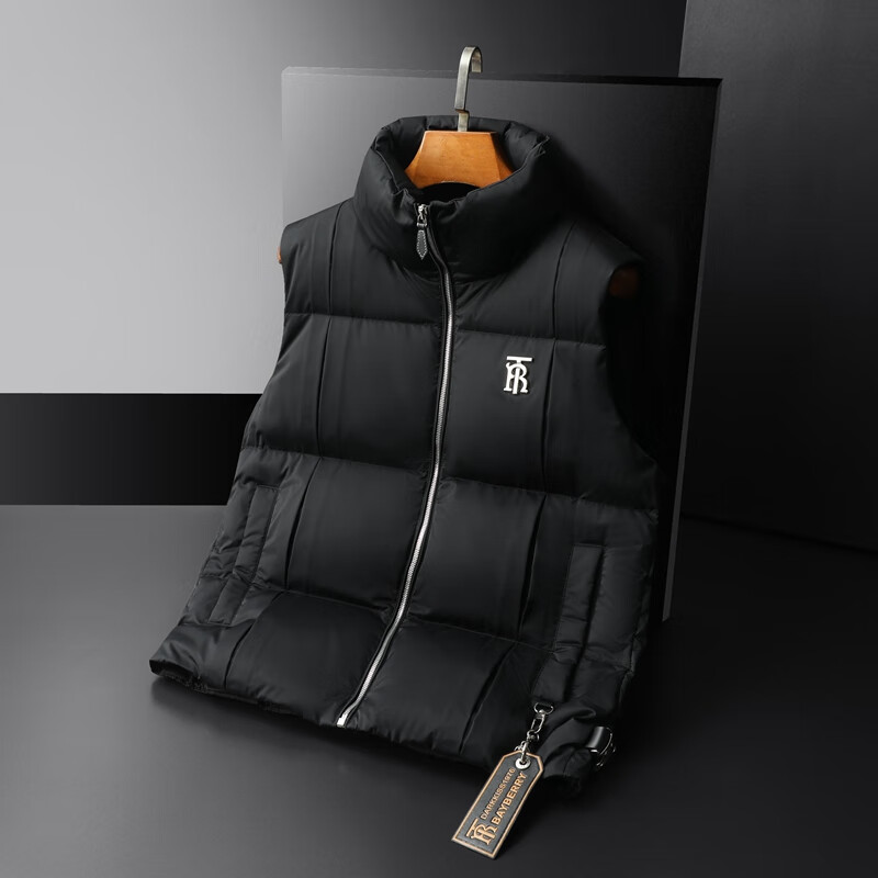 杜宾爵高端羽绒马甲男外穿羽绒服坎肩秋冬款潮流春秋休闲背心马夹外套