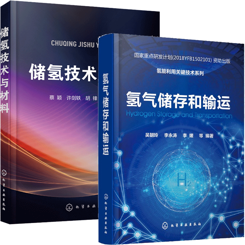 氢能利用关键技术系列 氢气储存和输运+储氢技术与材料 氢能的储运技术书籍