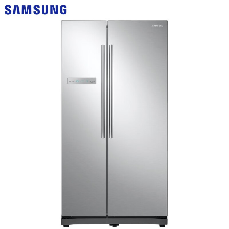 三星（SAMSUNG）545升冰箱双开门 对开门风冷无霜 家用电冰箱二门 全环绕气流 智能变频 RS55N3003SA/SC 银