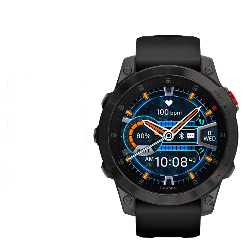 GARMIN 佳明 epix 运动手表 碳黑 47mm DLC旗舰版