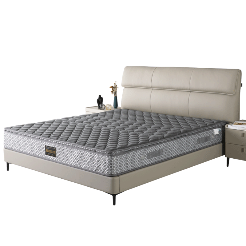 京东X 慕思 思梦软床 国民家居 皮床主卧大床现代简约床婚床皮床1.8米双人床意式极简床软包床头床架 1.8*2米