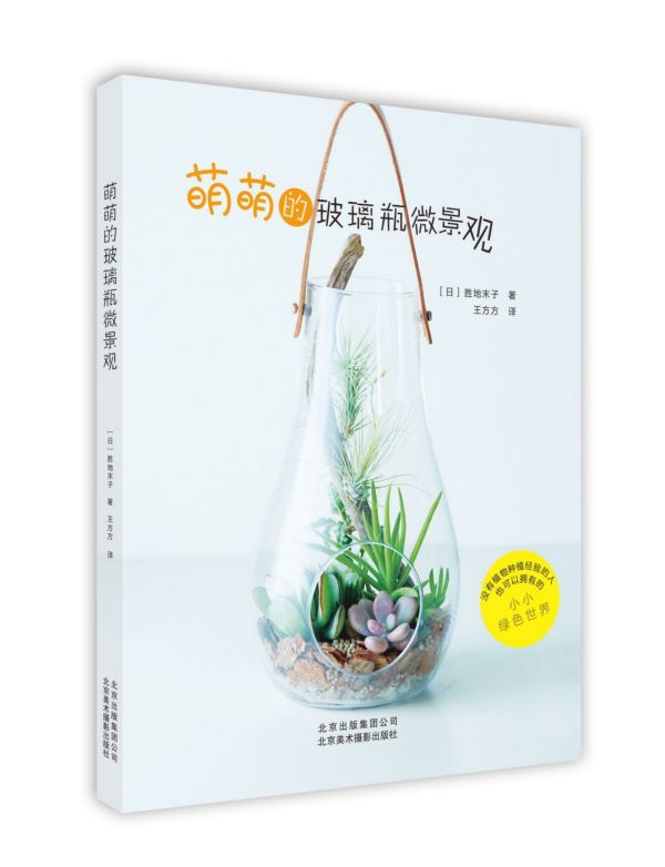 萌萌的玻璃瓶微景观
