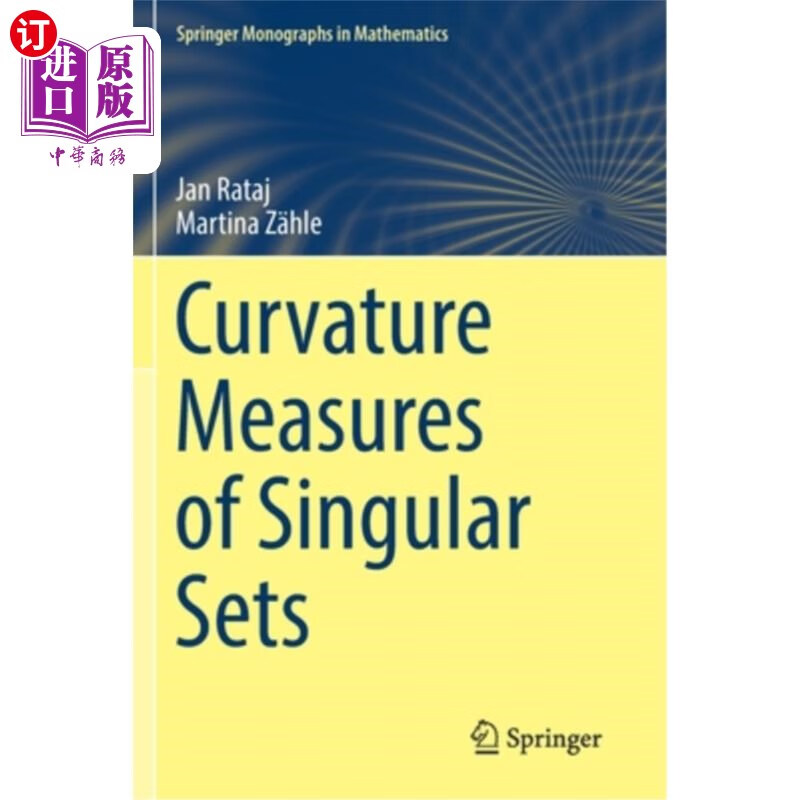 海外直订curvature measures of singular sets 奇异集的曲率测度