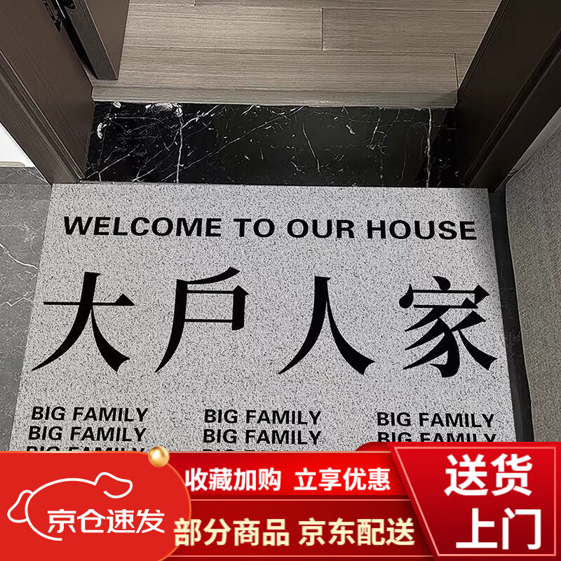 级保护废物地毯国家一级保护废物地垫快递外卖放门口进门家 大户人家