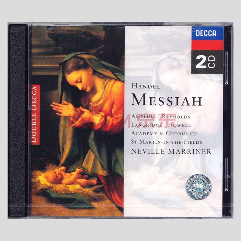 原装正版 享德尔:弥赛亚 messiah 进口cd 4448242高品质原版唱片cd