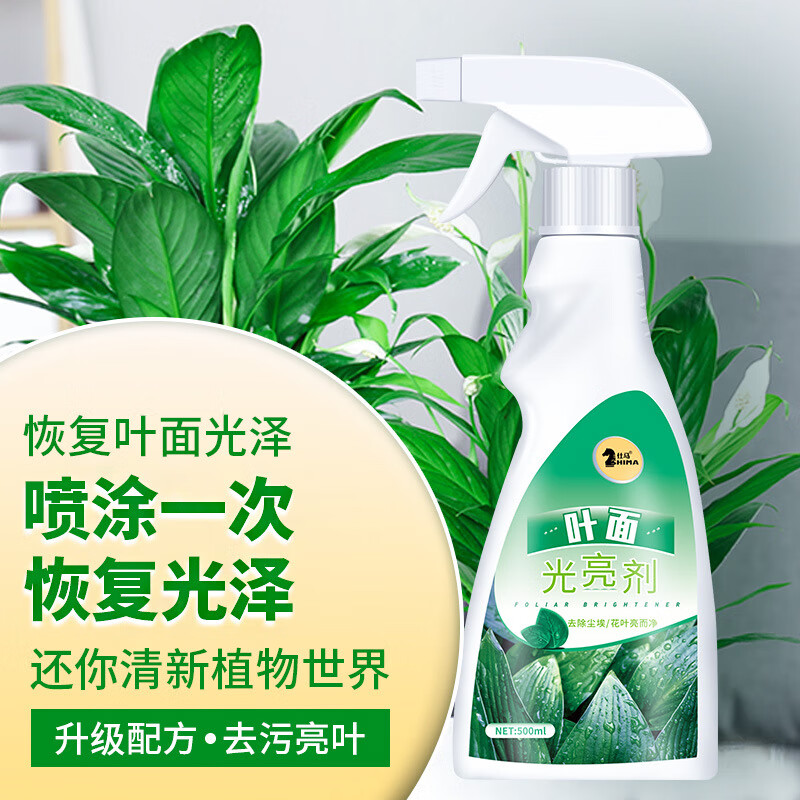 可狄叶面植物保鲜液体花卉剂清洁增绿叶面喷剂光亮剂亮光植物 1瓶