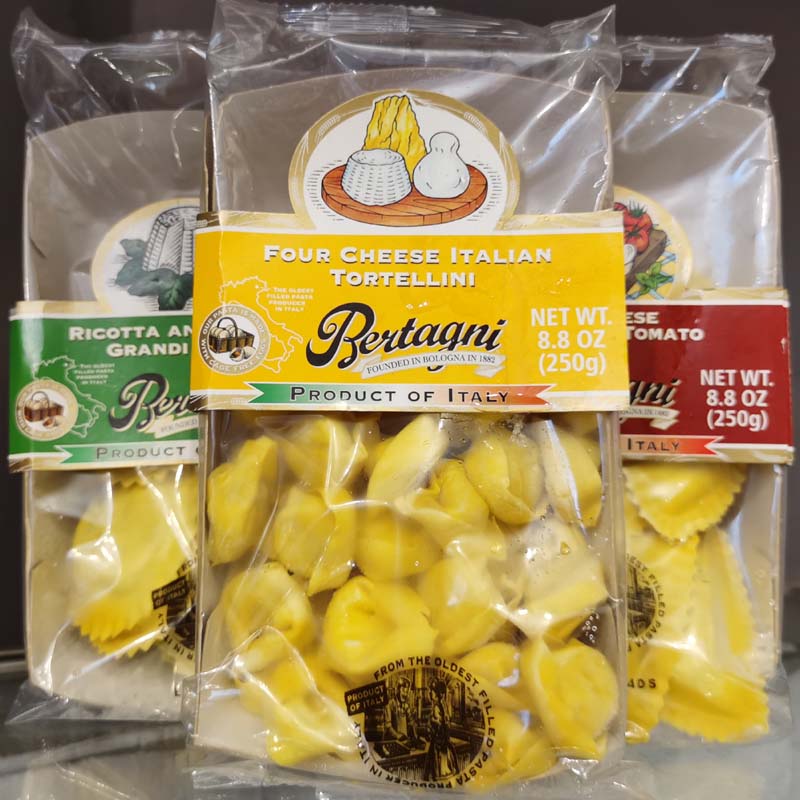 宜享健康意大利进口bertagni tortellini ravioli毕丹尼云吞饺子多种