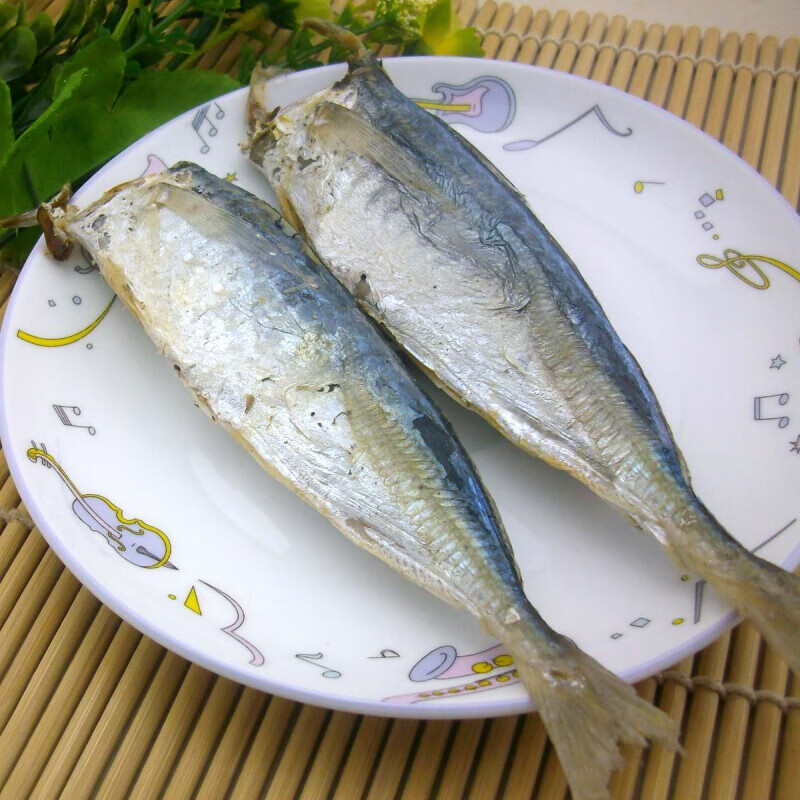 虎钢馋青占鱼干鲐巴鱼鲐鱼青花鱼油胴鱼鲭鱼青条鱼小咸鱼腌制250g