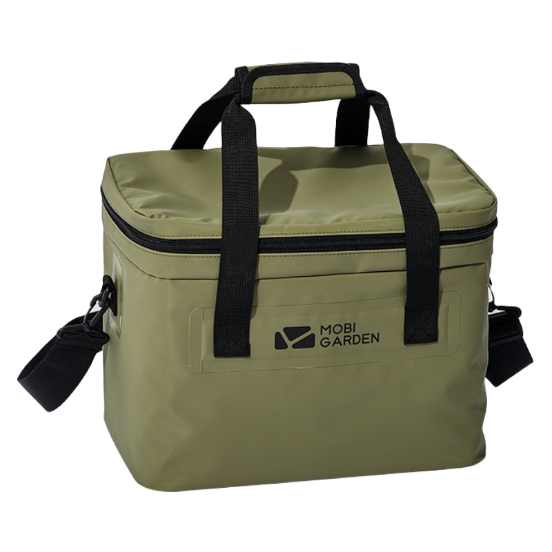 牧高笛（MOBIGARDEN）保温包户外露营便携野餐包自驾游食品饮料保温袋收纳包 暖沙色NX22671021