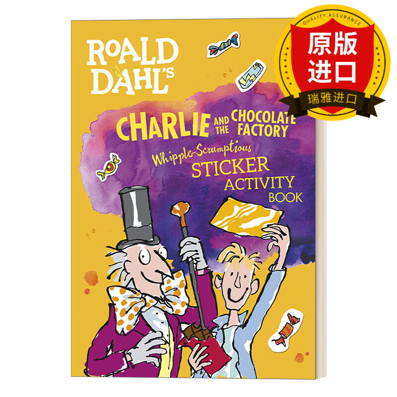 【预售】英文原版 roald dahls whipple-scrumptious charlie 查理和