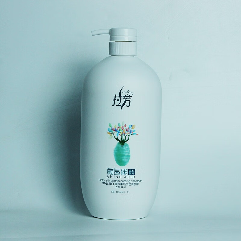 拉芳(lovefun)氨基酸彩丝蛋白营养柔顺止痒洗发露去屑养护清爽控油