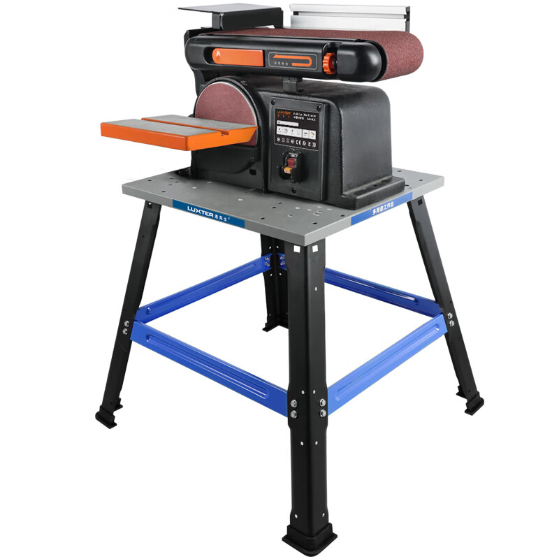 定制砂带机砂盘打磨机金属抛光拉丝磨刀调速砂纸机不锈钢 4x6砂带机