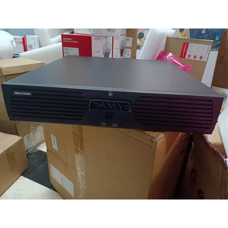 ds9632nxi18 泛智能超脑nvr录像机 32路8盘位 黑色 无  32