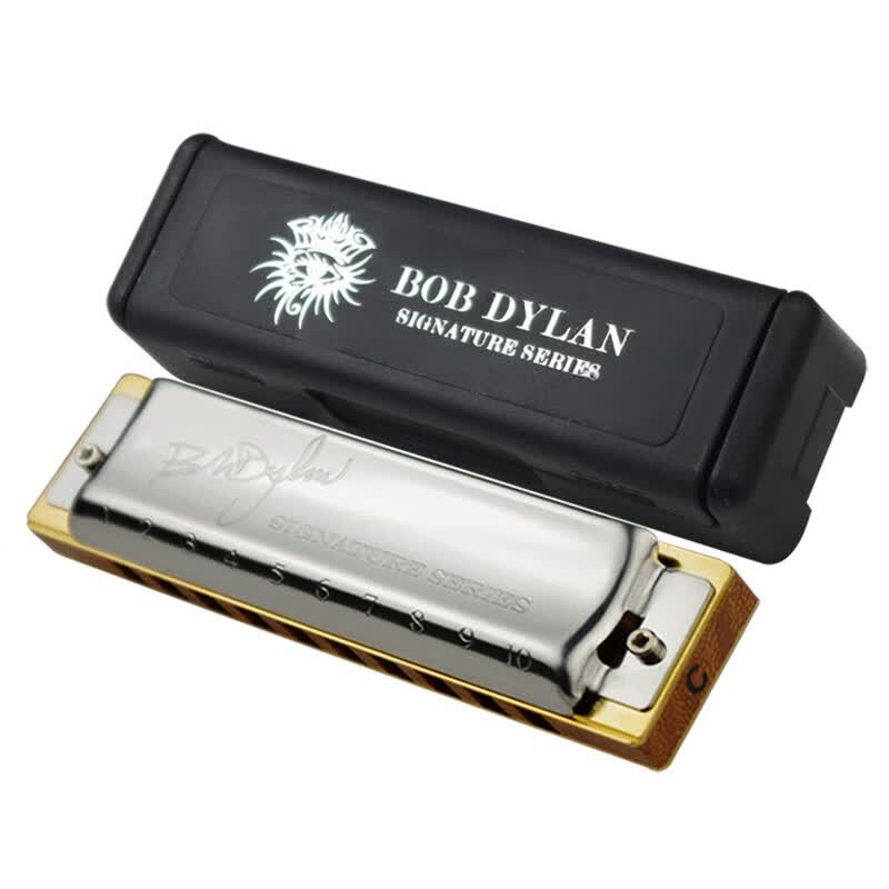 德国进口hohner和来鲍勃迪伦bob dylan十孔10口琴定制成人蓝调布鲁斯