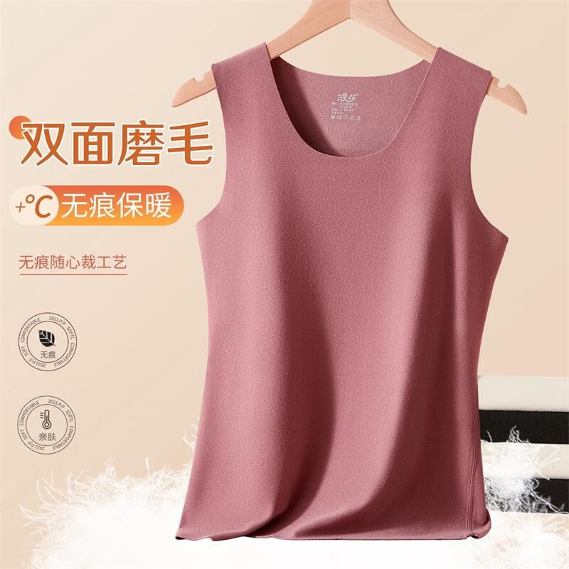 ���ڲ�������ɯ��LangSha��Ůʿ��ů�����ﶬ�޺�˫��ĥë�������Ů���Ĳÿ�������2��װ ��ɫ+��ɫ L