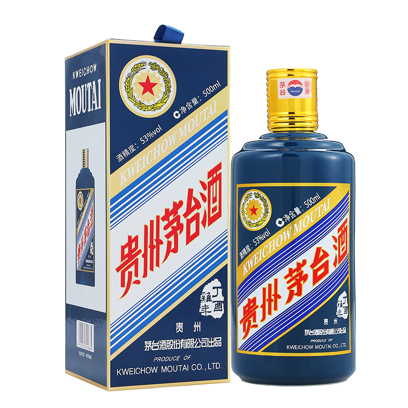 MOUTAI 茅台 丁酉鸡年 生肖纪念酒 2017年 53%vol 酱香型白酒 500ml 单瓶装