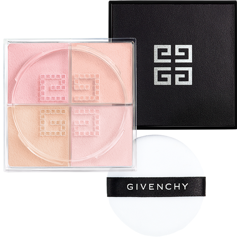 紀梵希（Givenchy）四宮格散粉3號玫瑰濾鏡定妝蜜粉粉餅化妝品生日禮物 雙十一狂歡購