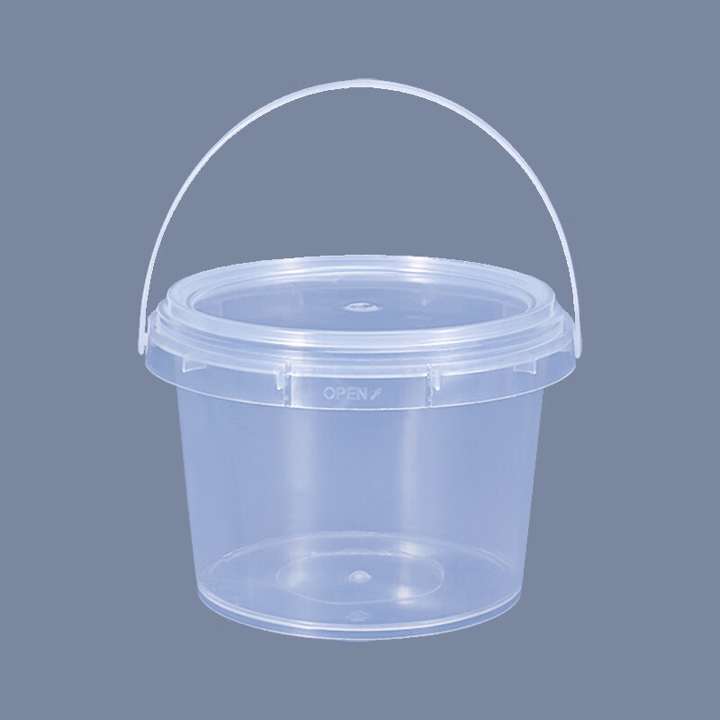 益美得 wyq1074 水桶 透明塑料桶手提桶 500ml10个装