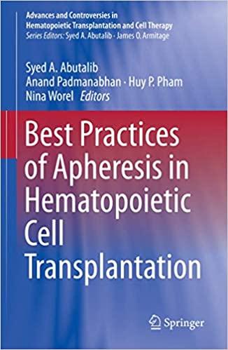 预订best practices of apheresis in hematopoietic cel
