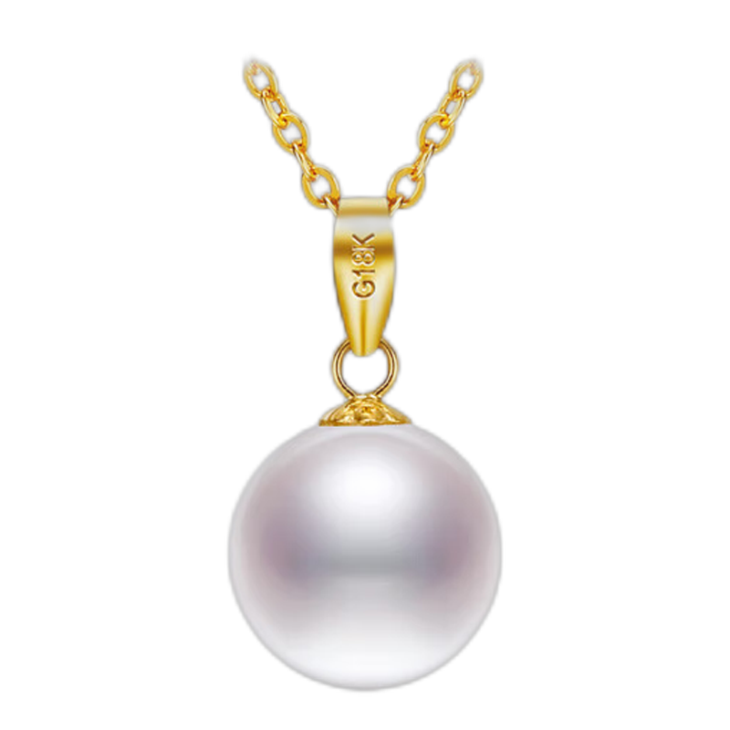 ڲףdaimi  Բ18Kɫˮ䵥ŵ׹֤Ů 9-10mm/S925׹/S925189Ԫ